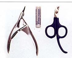 Here are examples of some cat nail clippers